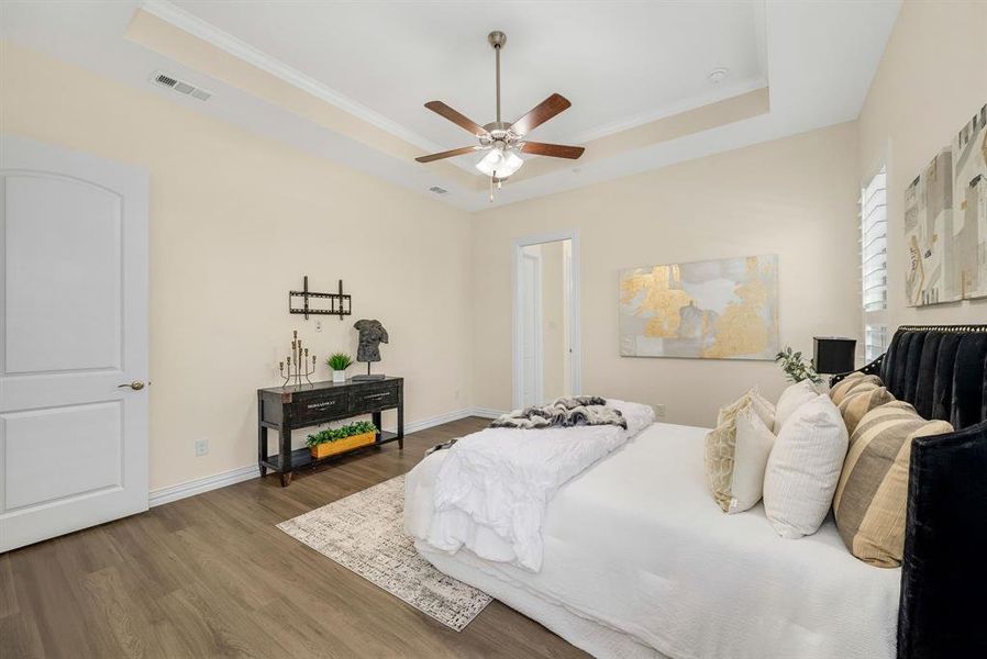 Furnished interior view inside a new home in Ladera Prosper, Prosper (Image 8).