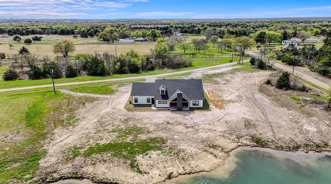 View of the back of the home