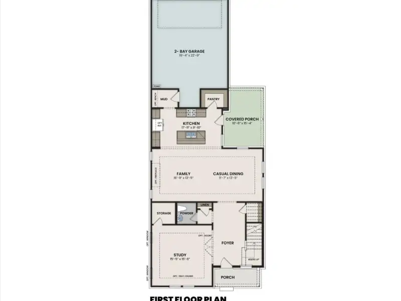 2D floor plan layout of this home in Bradshaw Farms, Mount Juliet, TN (Image 3).