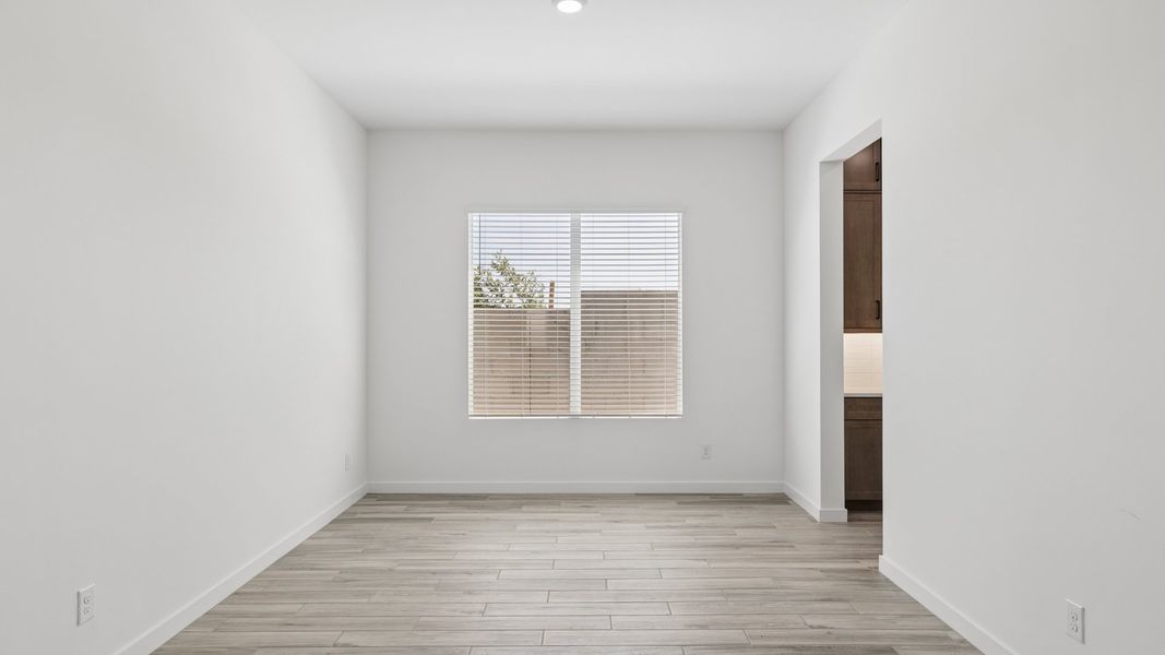 Representative unfurnished interior of a home built from the Willow by D.R. Horton in The Ridge at Stone Butte, Phoenix (Image 25). Representative unfurnished interior of a home built from the Willow by D.R. Horton in The Ridge at Stone Butte, Phoenix (Image 25).
