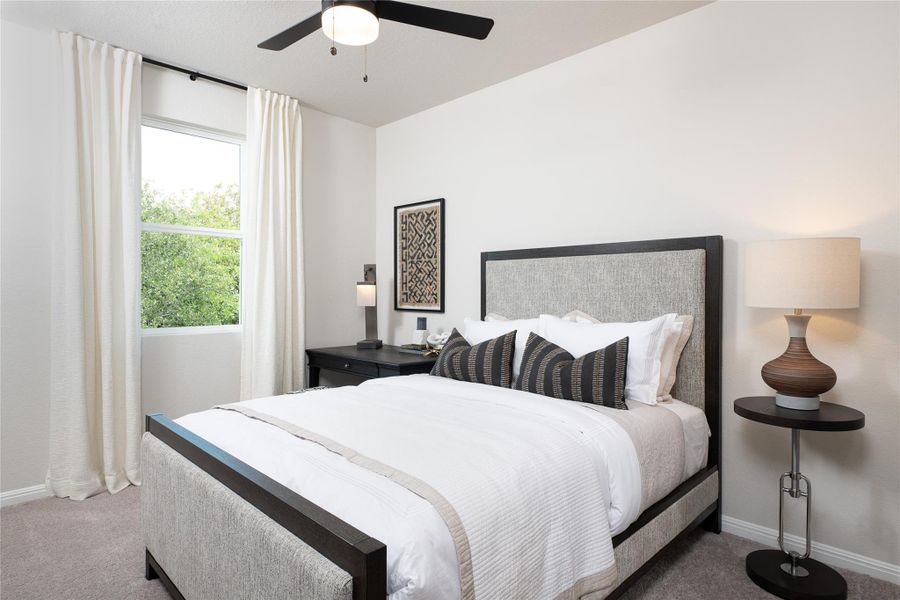 Furnished interior view inside a new home in Covered Bridge, Hutto (Image 12).