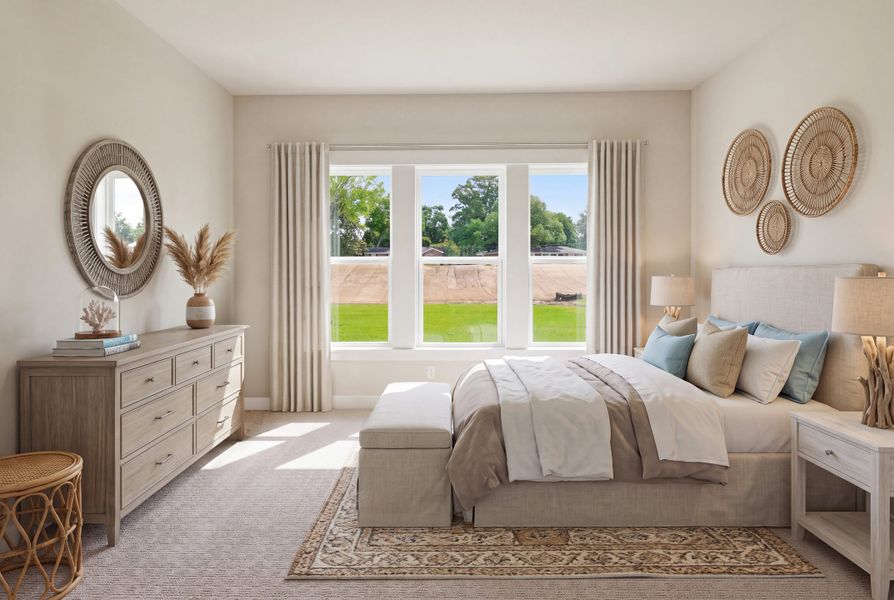 Representative furnished interior of a home built from the Juniper Ii by Beazer Homes in The Oaks, Goose Creek (Image 8). Representative furnished interior of a home built from the Juniper Ii by Beazer Homes in The Oaks, Goose Creek (Image 8).