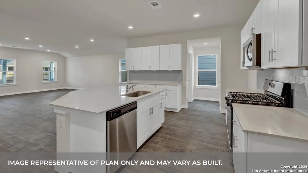 Furnished interior view inside a new home in Trace, San Marcos (Image 9). Furnished interior view inside a new home in Trace, San Marcos (Image 9).