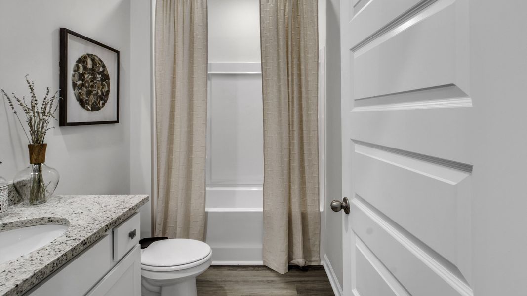 Furnished interior view inside a new home in Bailey Park, Fayetteville (Image 8).