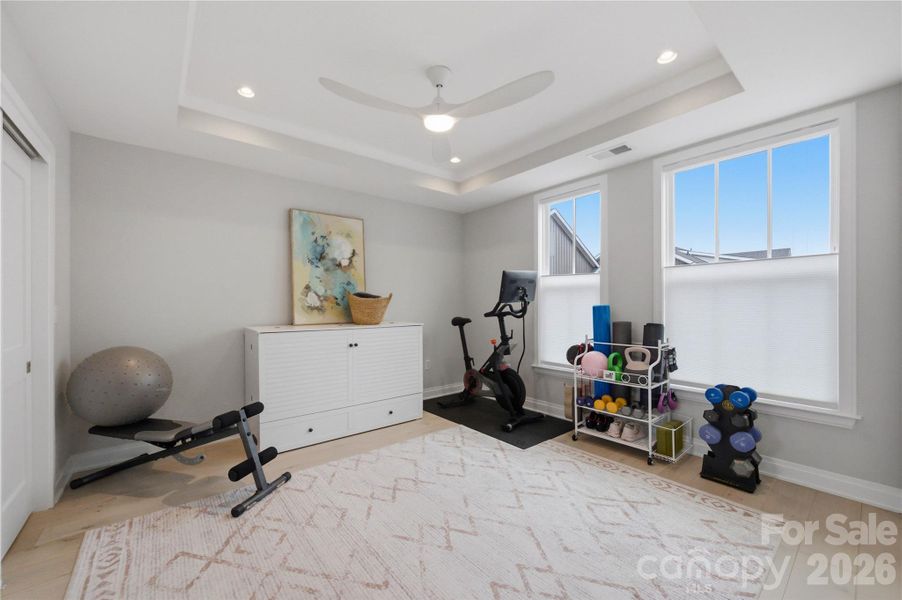 Furnished interior view inside a new home in , Charlotte (Image 37).