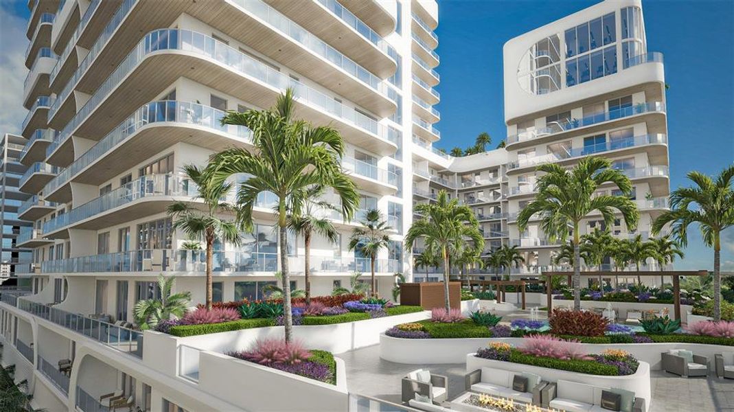 Condo located in Sarasota, FL showcasing its design and architecture (Image 12).