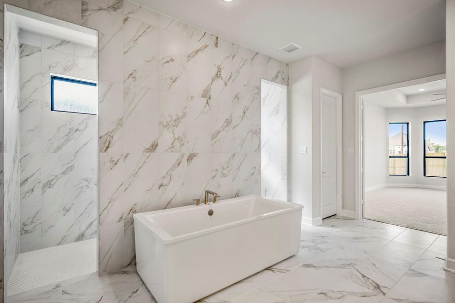 Furnished interior view inside a new home in Sienna 70' Lots, Missouri City (Image 12). Furnished interior view inside a new home in Sienna 70' Lots, Missouri City (Image 12).