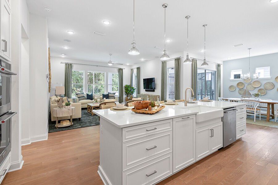 Representative furnished interior of a home built from the Harbor by Mattamy Homes in RiverTown, St. Johns (Image 44).