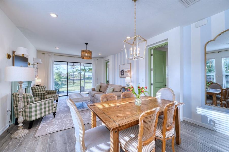 Furnished interior view inside a new home in , Sarasota (Image 23). Furnished interior view inside a new home in , Sarasota (Image 23).