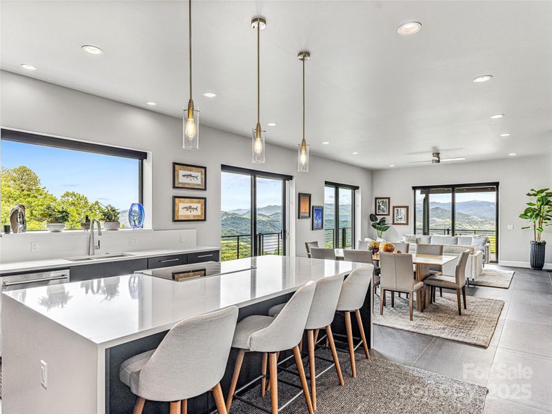 Furnished interior view inside a new home in , Bryson City (Image 30).