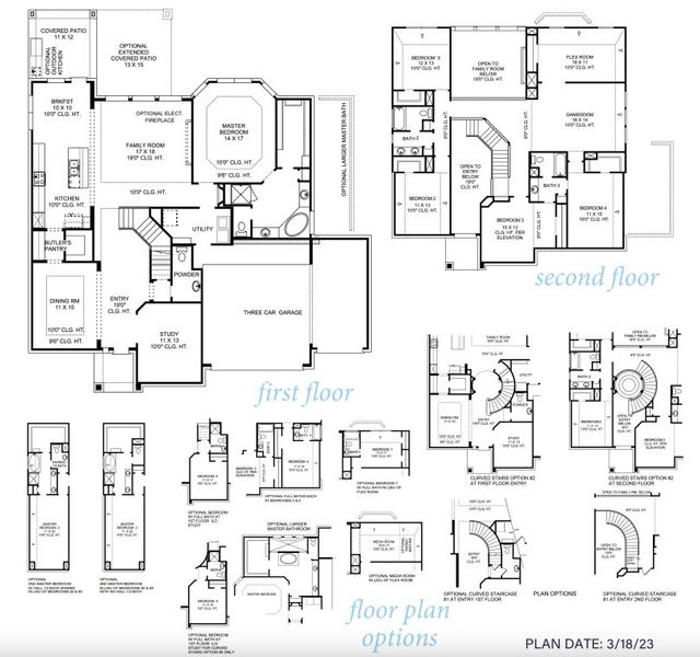 2D floor plan layout for the Raleigh 3530 by J. Patrick Homes in Colton, Montgomery, TX (Image 4). 2D floor plan layout for the Raleigh 3530 by J. Patrick Homes in Colton, Montgomery, TX (Image 4).