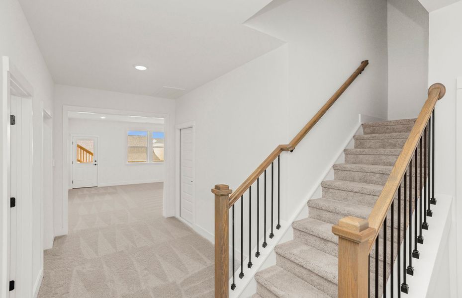 Spacious, unfurnished interior of a new home in Durham Farms, Hendersonville (Image 21).