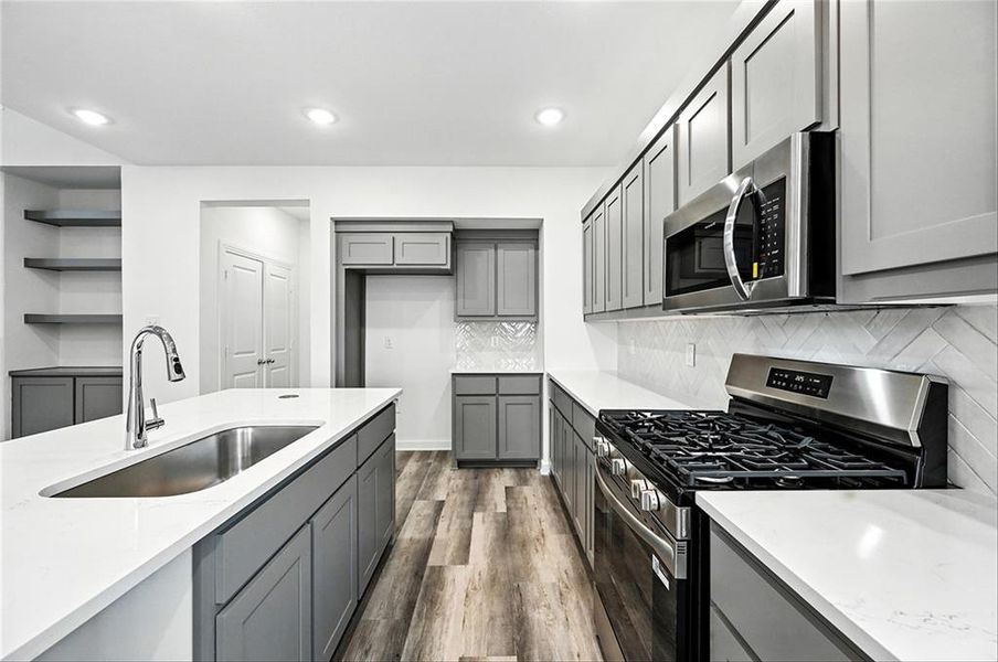 Furnished interior view inside a new home in Talia, Mesquite (Image 13).