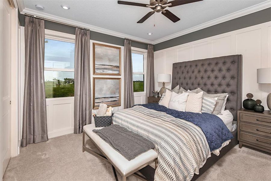 Furnished interior view inside a new home in Skye Ranch Community Group Page, Sarasota (Image 16). Furnished interior view inside a new home in Skye Ranch Community Group Page, Sarasota (Image 16).