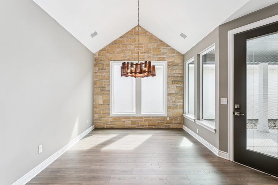 Spacious, unfurnished interior of a new home in The Courtyards at The Heritage, Andover (Image 10).