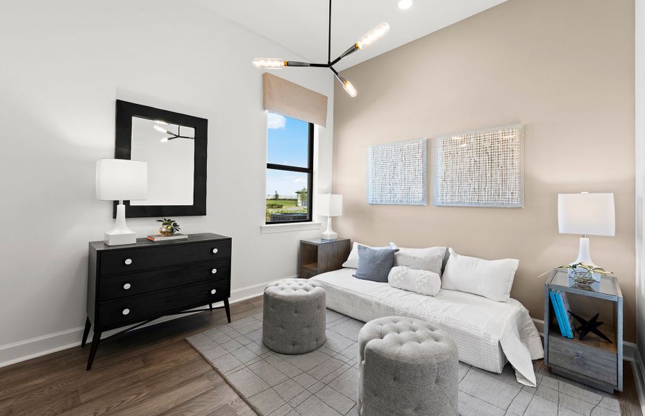 Furnished interior view inside a new home in BeachWalk by Manasota Key, Englewood (Image 14). Furnished interior view inside a new home in BeachWalk by Manasota Key, Englewood (Image 14).