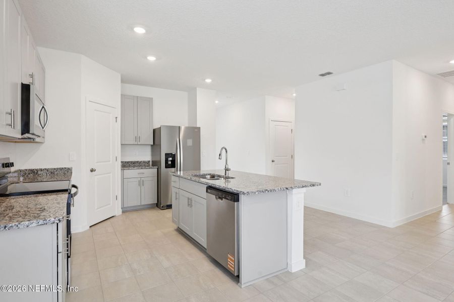 Furnished interior view inside a new home in Cypress Meadows - Signature Series, Jacksonville (Image 6).