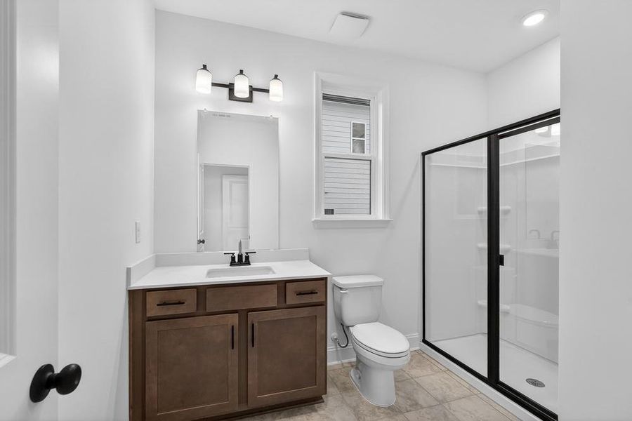 Furnished interior view inside a new home in Bailey Fence, Dacula (Image 18).