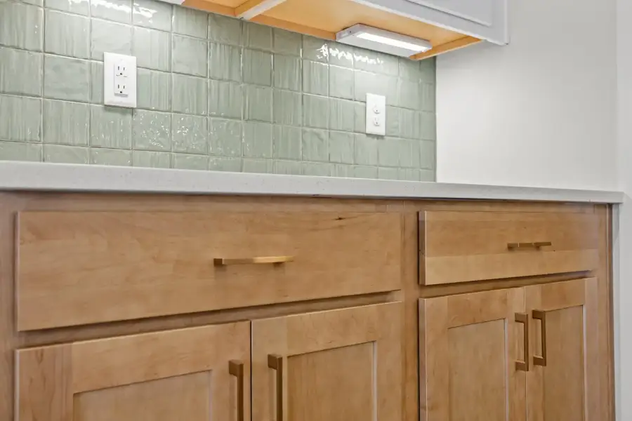 Close-up of interior finishes inside a home in Tupelo Junction, Mebane (Image 10).