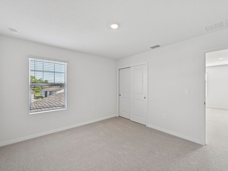 The Yellowstone Floorplan Bedroom.
