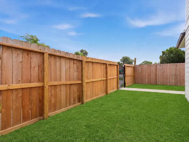Exterior details and patio area of a home in , Houston (Image 3). Exterior details and patio area of a home in , Houston (Image 3).