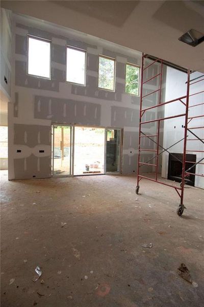 In-progress construction of a new home in , Monroe, GA (Image 9).