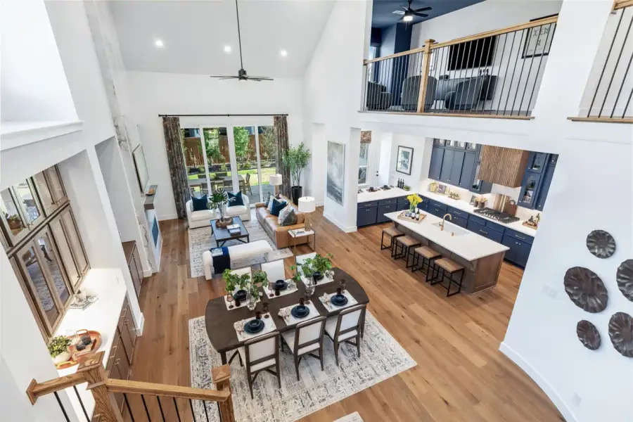 Representative Family Room - some options shown Representative Family Room - some options shown