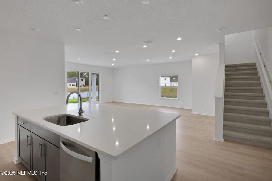 Furnished interior view inside a new home in Brook Forest - Single Family Homes, St. Augustine (Image 9). Furnished interior view inside a new home in Brook Forest - Single Family Homes, St. Augustine (Image 9).