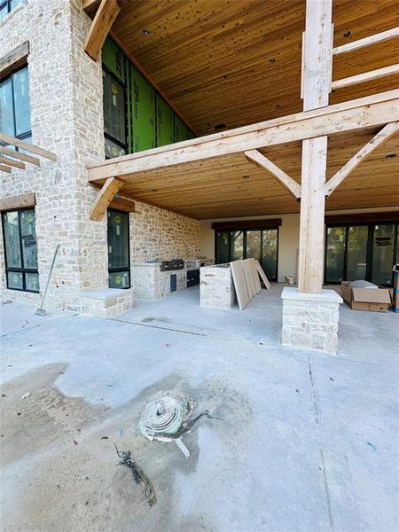 In-progress construction of a new home in , Gainesville, TX (Image 4). In-progress construction of a new home in , Gainesville, TX (Image 4).