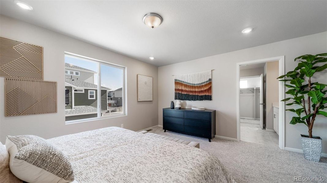 Furnished interior view inside a new home in , Bennett (Image 25).