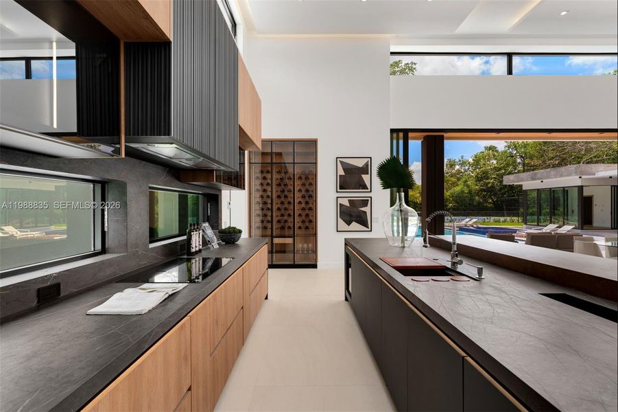 Furnished interior view inside a new home in , Miami (Image 8).