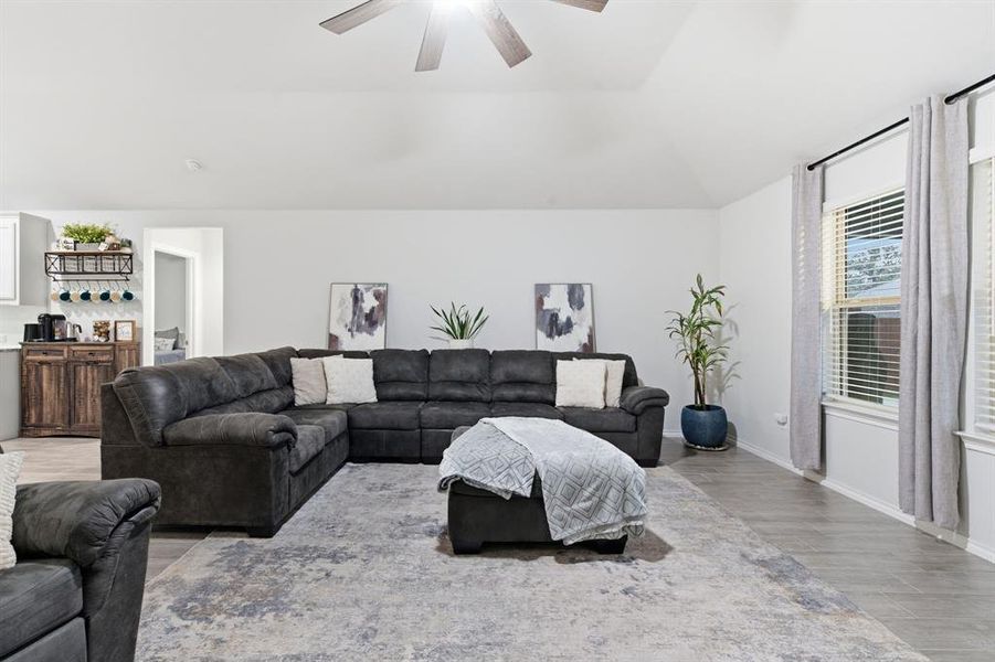Furnished interior view inside a new home in , Azle (Image 12).