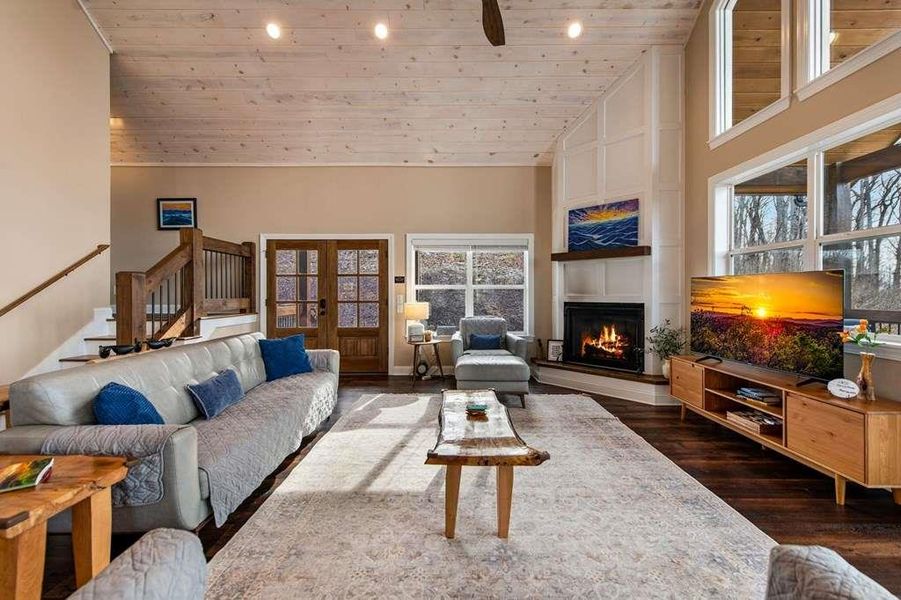 Furnished interior view inside a new home in , Talking Rock (Image 15).