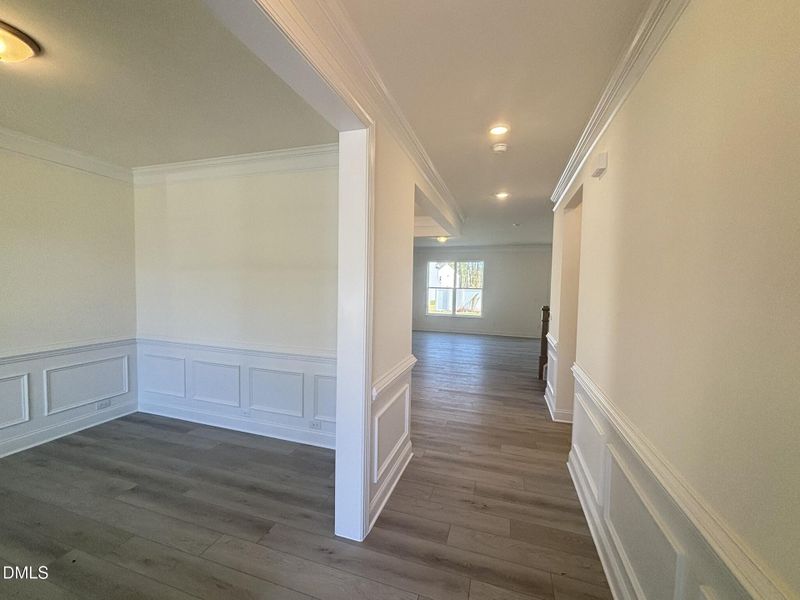 Foyer with Office on 1st Floor