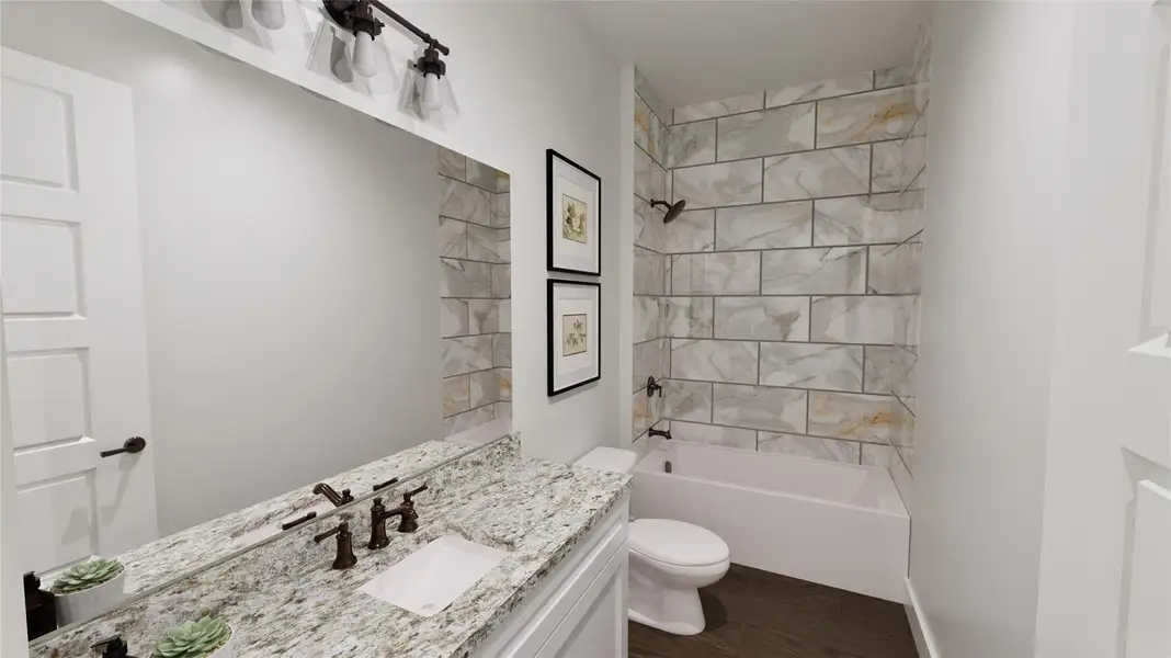 Furnished interior view inside a new home in , Magnolia (Image 11). Furnished interior view inside a new home in , Magnolia (Image 11).