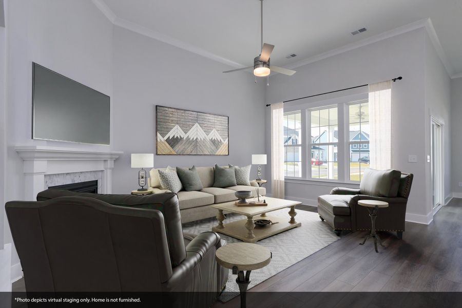 Furnished interior view inside a new home in Arcadia, Myrtle Beach (Image 7).