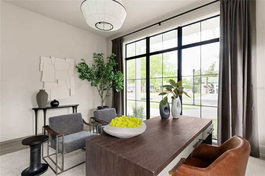 Furnished interior view inside a new home in , Orlando (Image 14).