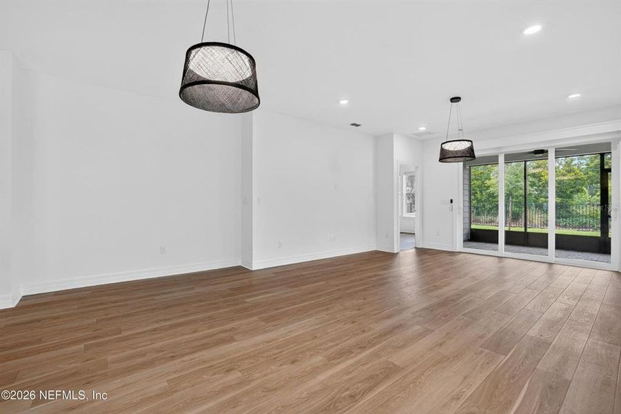 Spacious, unfurnished interior of a new home in Del Webb Wildlight, Wildlight (Image 32).