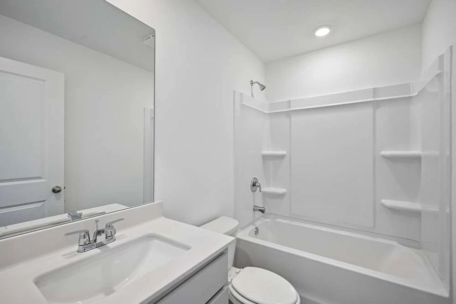 Bathroom Two featuring Milan Collection Finishes