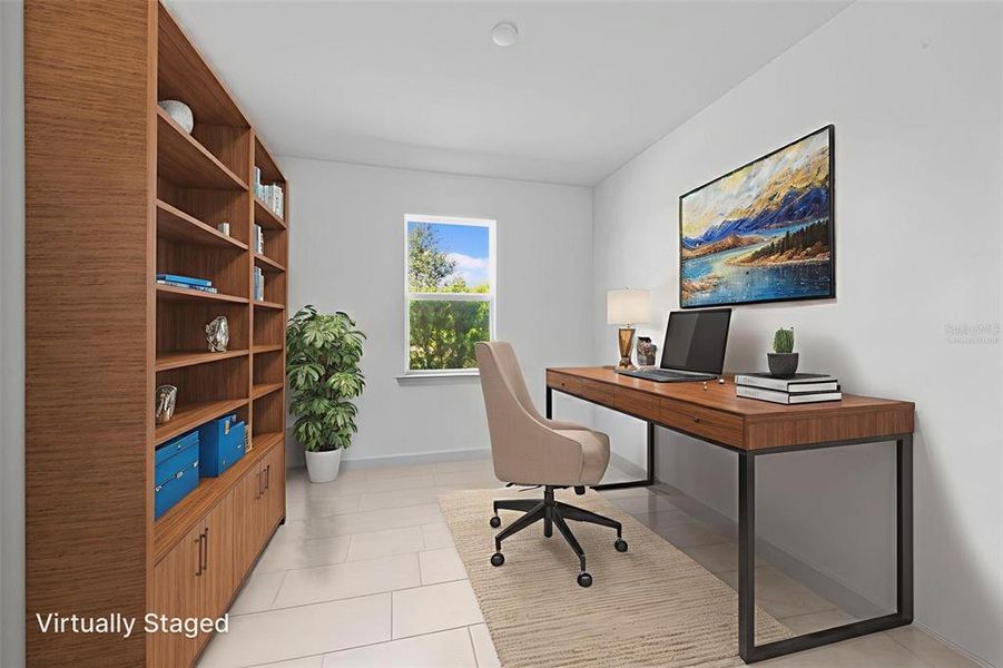 Furnished interior view inside a new home in , Punta Gorda (Image 15).