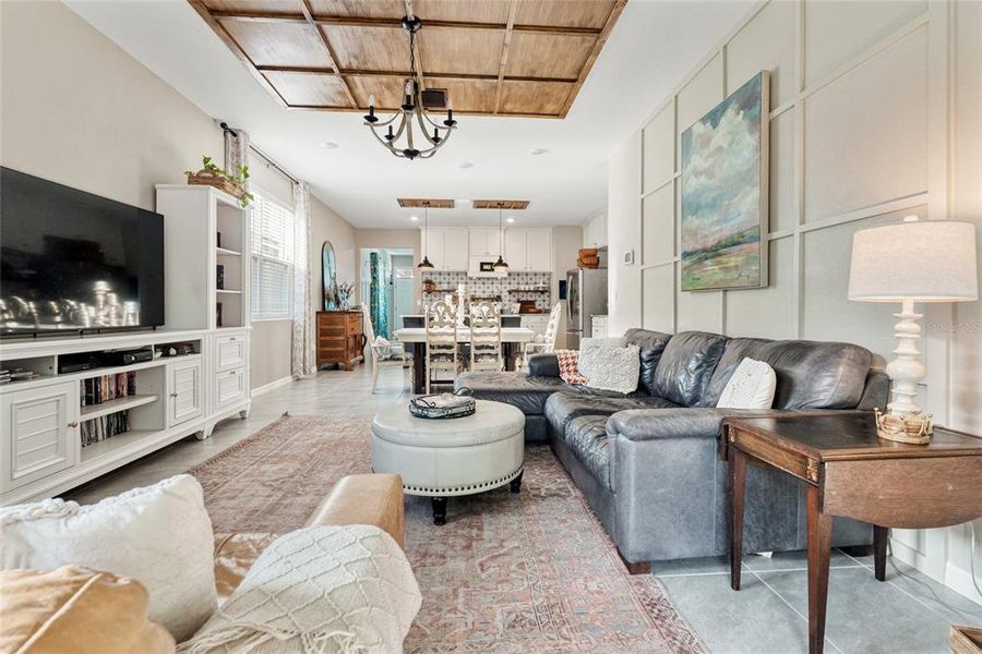 Furnished interior view inside a new home in Ocala Preserve, Ocala (Image 7).