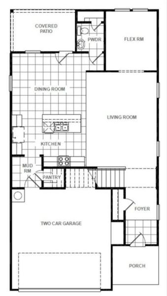First floor layout