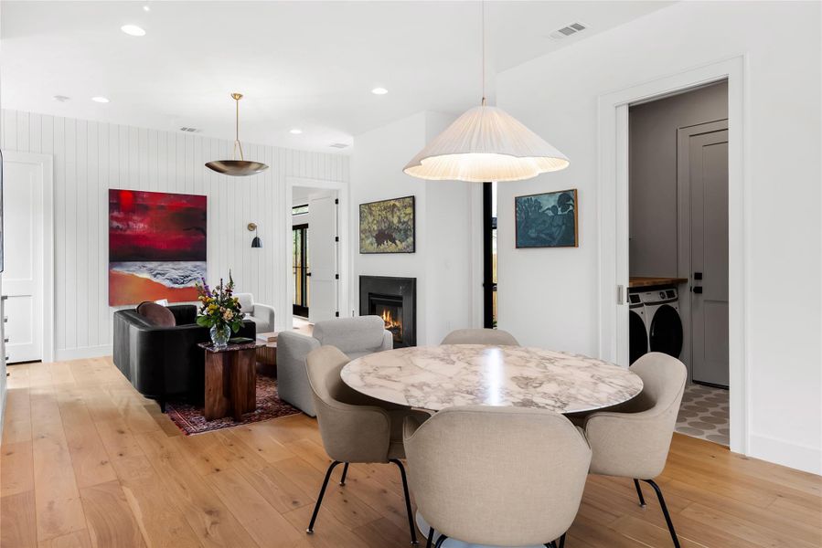 Furnished interior view inside a new home in , Austin (Image 32).