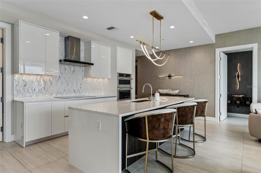 Furnished interior view inside a new home in , Sarasota (Image 63).