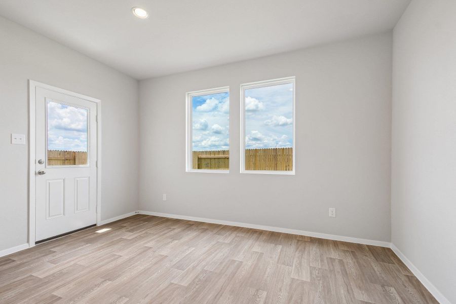 Spacious, unfurnished interior of a new home in Cascade, Liberty Hill (Image 16). Spacious, unfurnished interior of a new home in Cascade, Liberty Hill (Image 16).