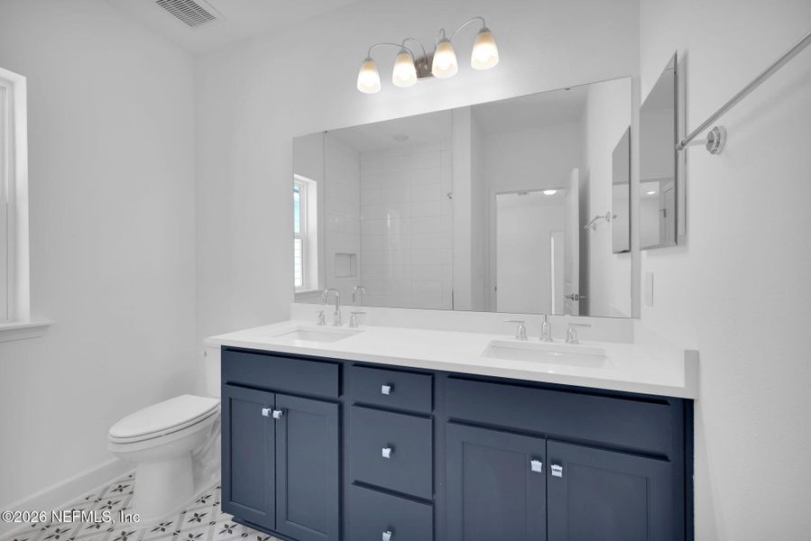 Furnished interior view inside a new home in Seabrook Village at Seabrook, Nocatee (Image 7).