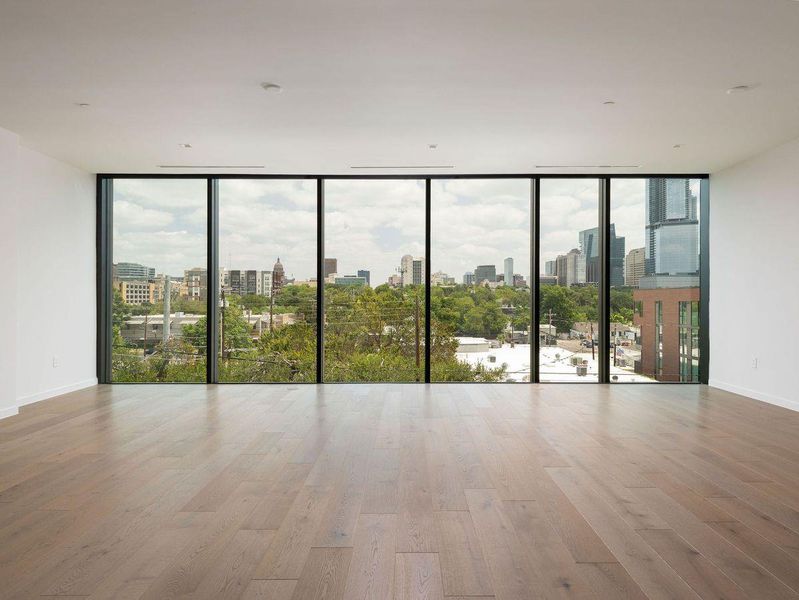 Spacious, unfurnished interior of a new home in The Colorfield, Austin (Image 20).