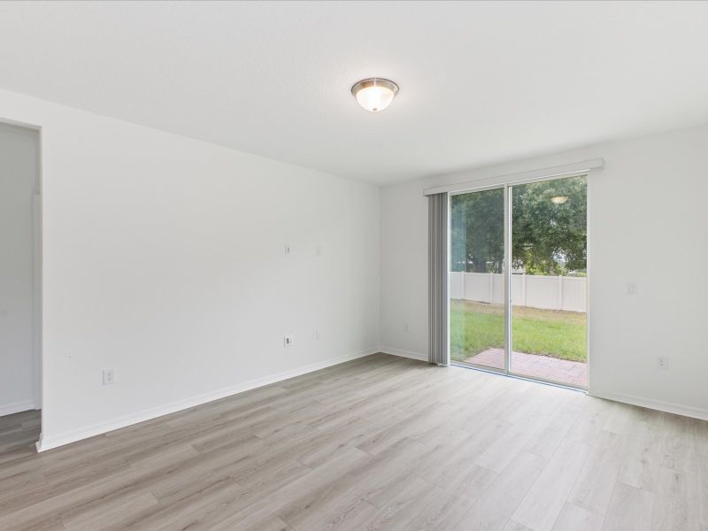 Living room in the Daphne floorplan at 2343 White Tail Street