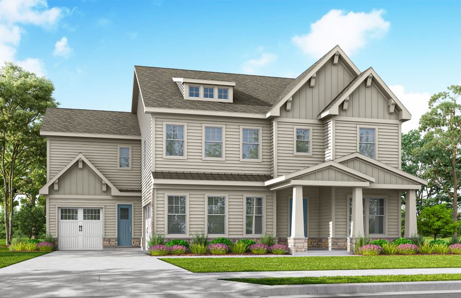 Darlington Craftsman Available in Brick or Stone