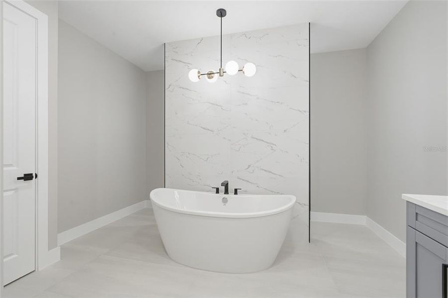 Furnished interior view inside a new home in , Cape Coral (Image 42).